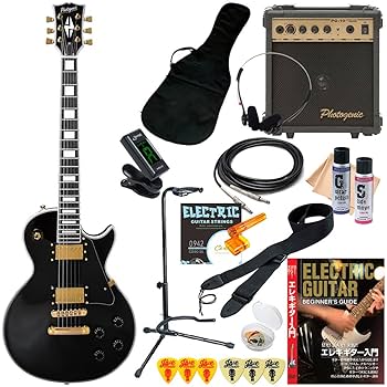 Amazon | エレキギター 初心者セット 16点 PhotoGenic LP300C