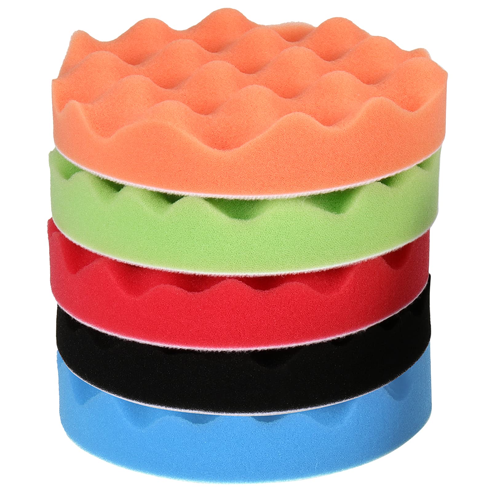 Spons polijstpads, auto polijstpads, polijstpads met booradapter | Draagbare auto polijstpads set van spons en wol voor polijsten