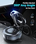 Jononser Magnetic Suction Phone Mount for Magsafe, 360° Adjustable Magnetic Car Phone Holder, Pocket Size Foldable Car Mount, Cell Phone Holders for Your Car for iPhone 17 16 15 14 13 12 Series,Black