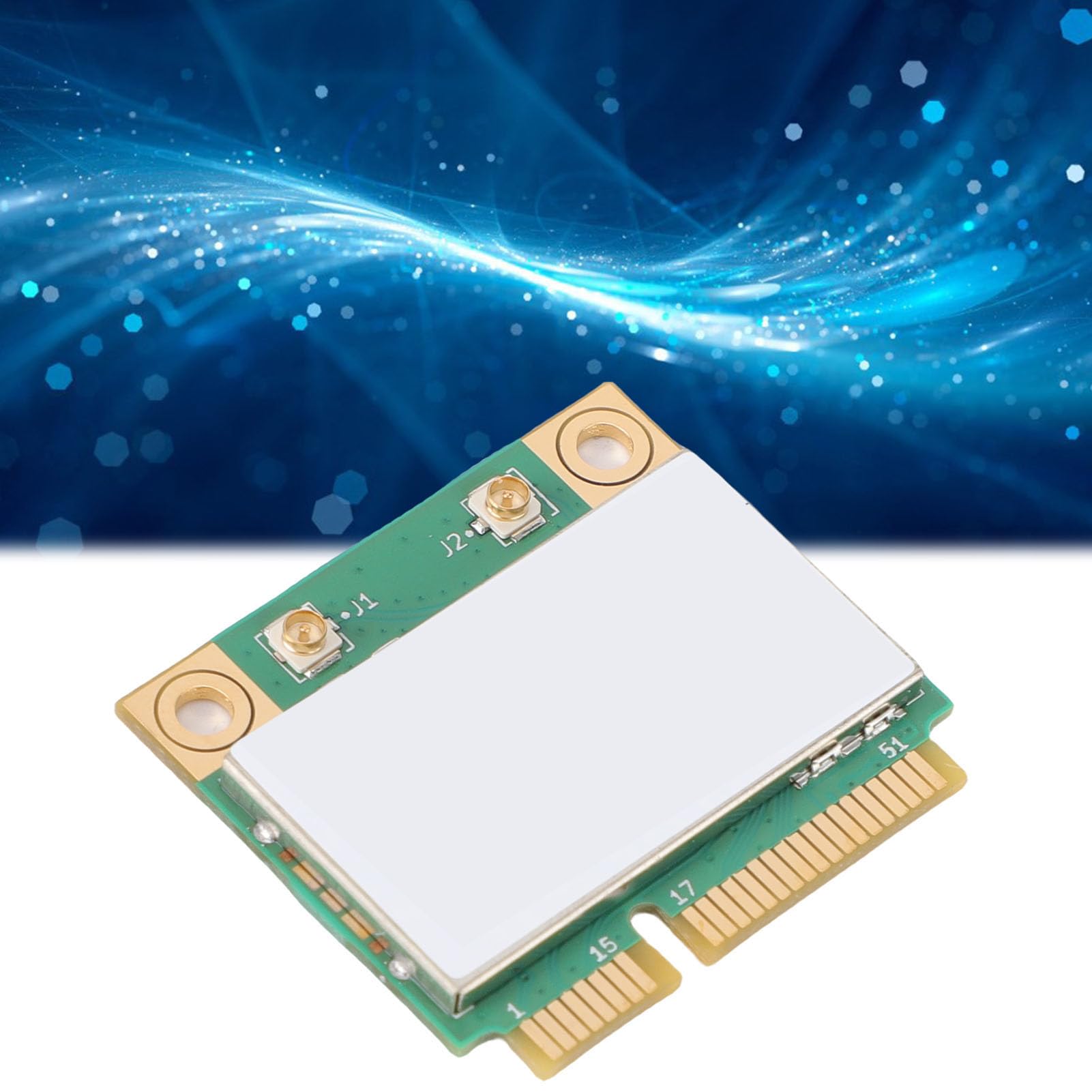 XUMIUZIY Carte WiFi 7, Adaptateur PCIE Bluetooth 5.4 Double Bande