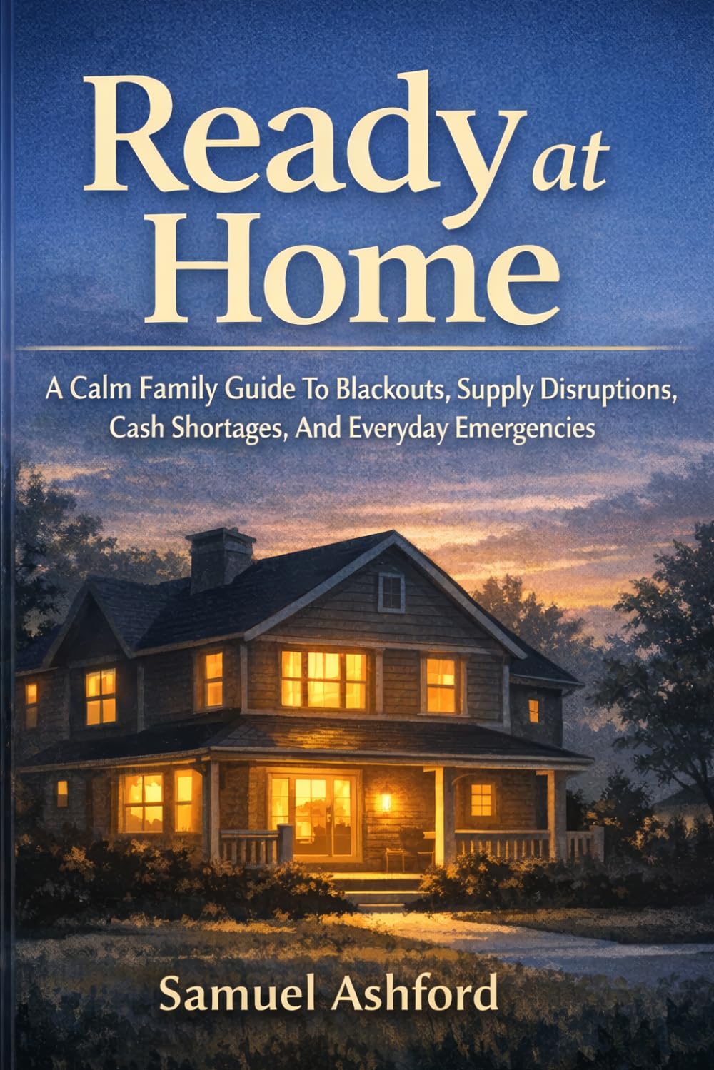 Ready at Home: A Calm Family Guide To Blackouts, Supply Disruptions, Cash Shortages, And Everyday Emergencies