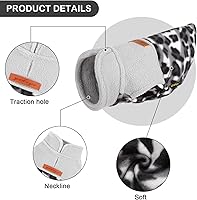 Vista 42 de Suéteres para perros pequeños, niño y niña, suéter a cuadros para cachorros, chaleco de ropa de forro polar, suéter elástico para perritos, ropa