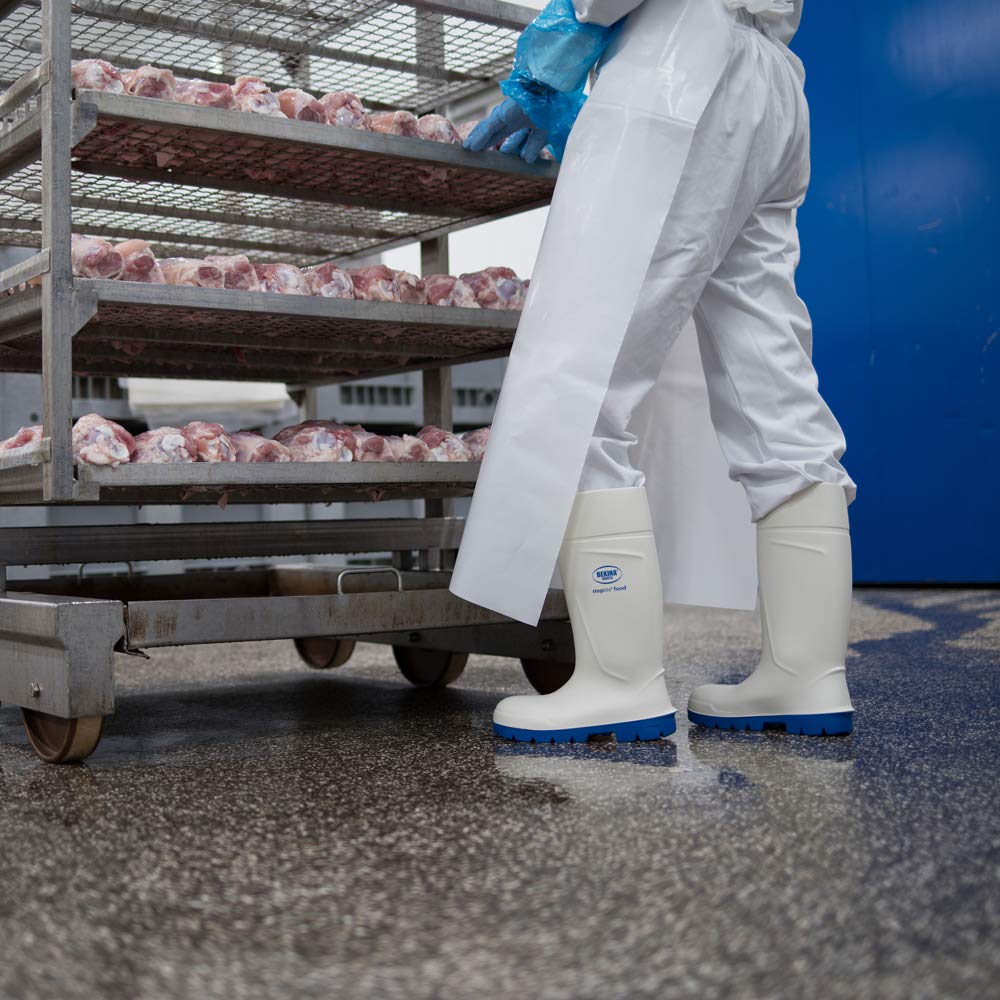 Bekina Robusto Scarpone da Lavoro per Donne e Uomini, Campo di Applicazione in Agricoltura, garantisce un'eccellente adesione, Protezione Isolante -30 Gradi, Senza Tappo in Acciaio di Sicurezza