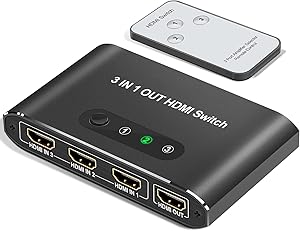 Hub hdmi per tv con telecomando thumbnail classifica