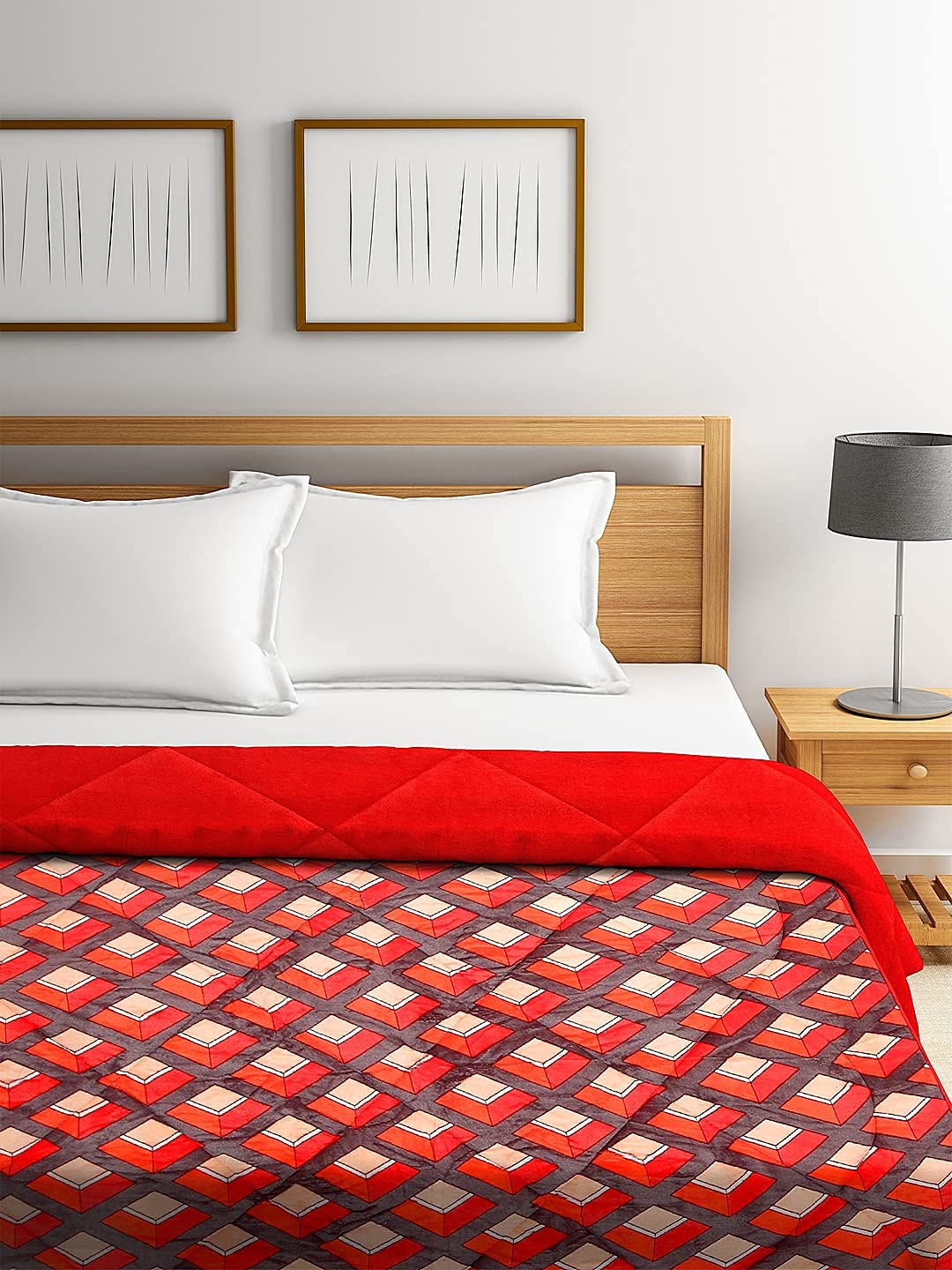 Buy KLOTTHE King Size Room AC Comforter Blanket Set of 2 for Adults