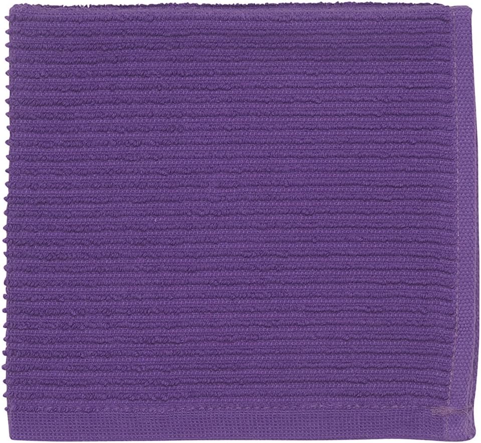 Now Designs Ripple Kitchen Dishcloth, Set of 4, Prince Purple - Image 3