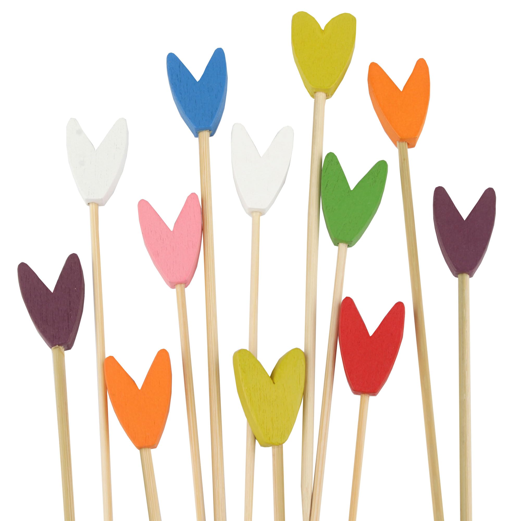 Stuzzicadini Decorativi Bamboomn Con Perlina – 15 Cm – 4 Colori – 100/300/1000 Pezzi – Per Buffet E Finger Food - 4