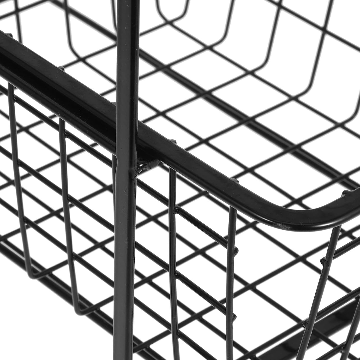 Healifty Sink Kitchen Organizer with Pull-out Drawers, Iron Material, Space-saving Design, Sturdy Storage Solution for Cleaning Supplies and Kitchen Essentials in Cabinet or Laundry