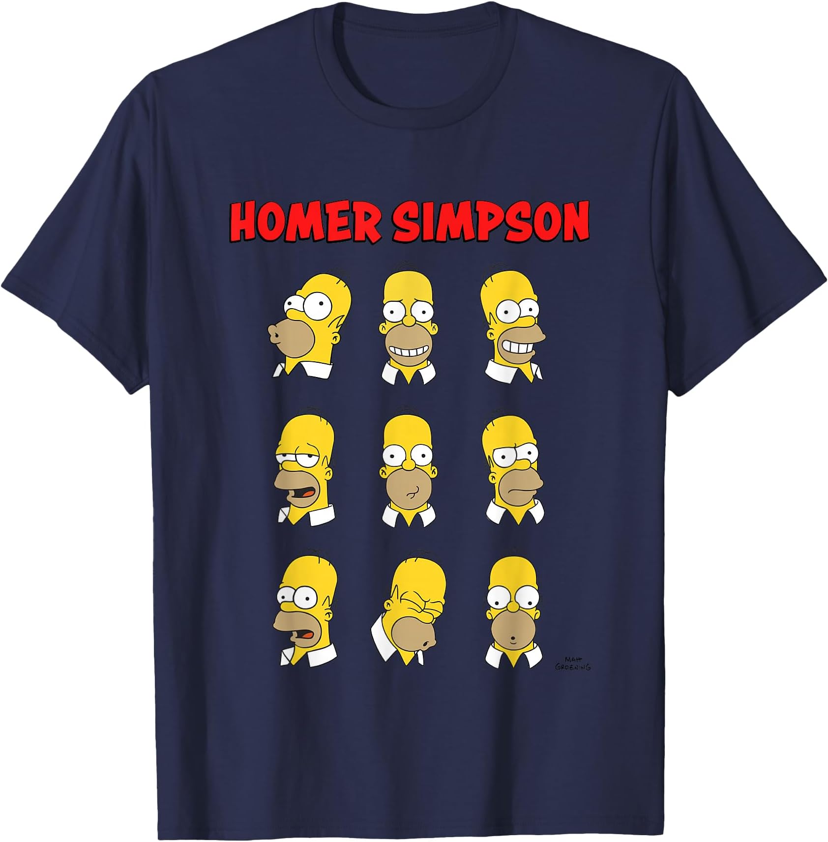 Homer Expressions Poster T-Shirt