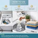 FreshQuill Laundry Detergent Sheets – 20 Loads | Eco-Friendly Detergent Strips | 1 Sheet = 1 Wash | Compact, No-Spill Laundry Sheets for Home, Travel, PG & Hostels gallery image