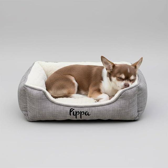 Foto 2 de 8 de Mainely Personalizable Cama para Perro Zupo S - Rectangular, Felpa Suave