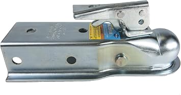 SBT Trailer Coupler 2" Ball x 2-1/2" Channel, 3500lb Capacity