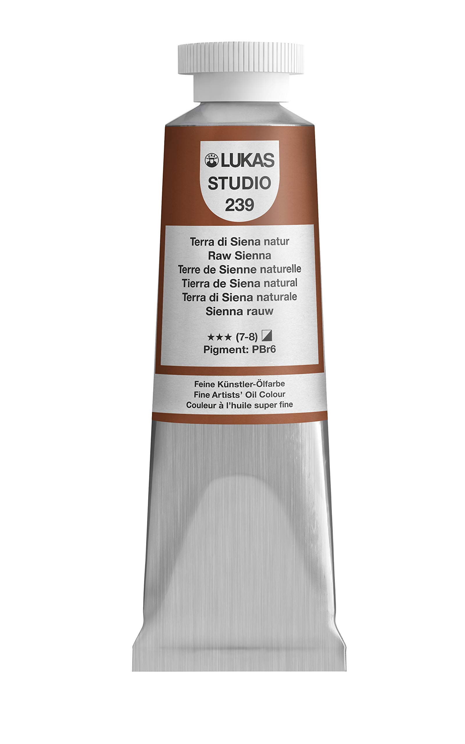Lukas Studio Oil : Raw Sienna 37ml : While Stocks Last