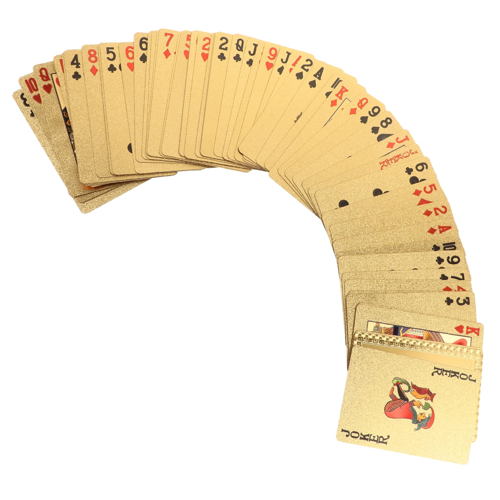 BESTonZON 4confezioni Poker Impermeabili Design Per e Resistente Per e Appassionati Poker