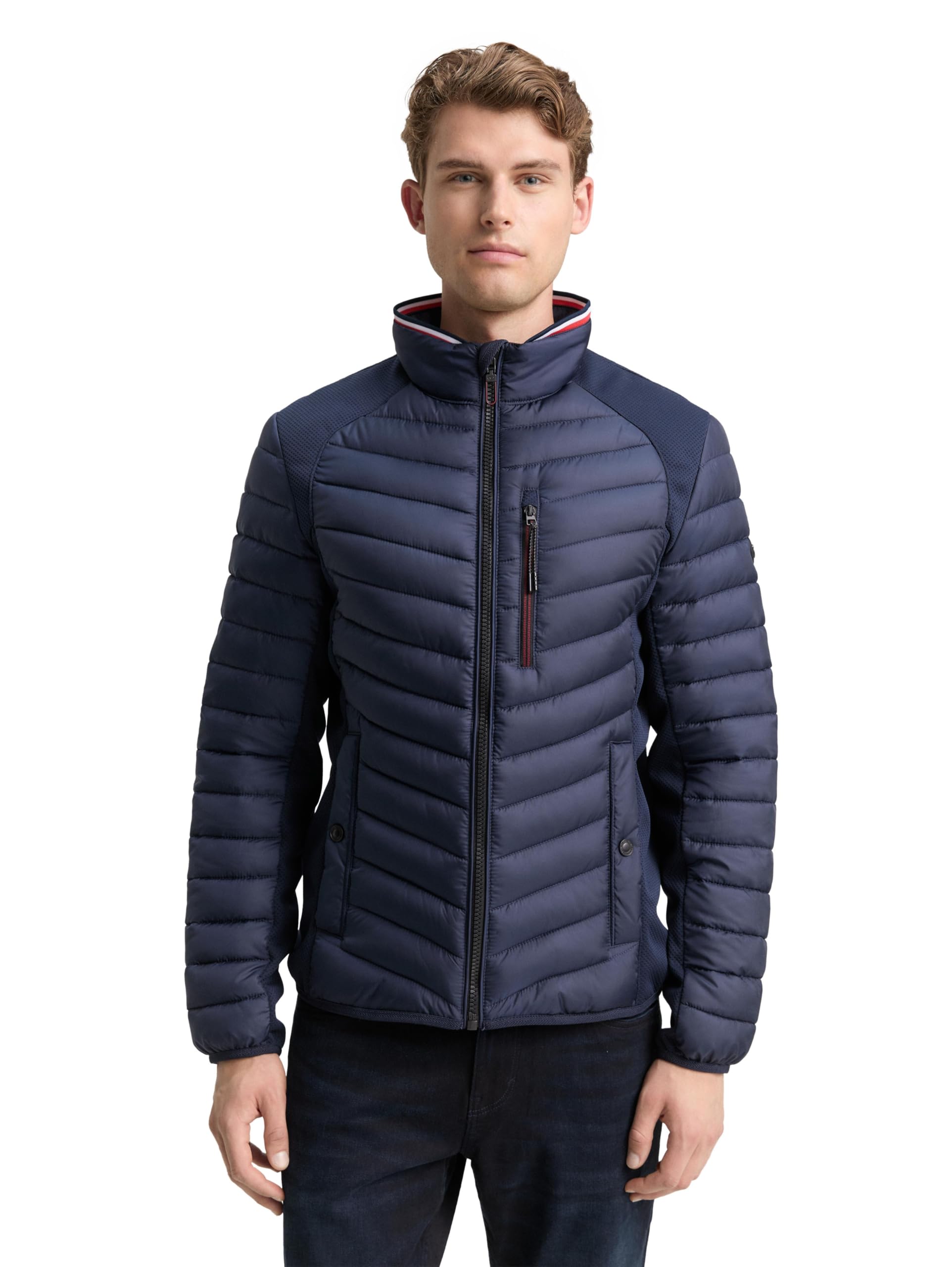 TOM TAILOR Herren Hybrid Steppjacke