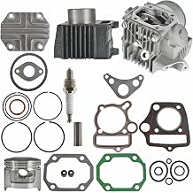 Cylinder Head Piston Gasket Top End Repair Kit Replacement for Honda CRF70 ATC70 XR70 TRX70 XL70 SL70 CT70 12101-GB0-910