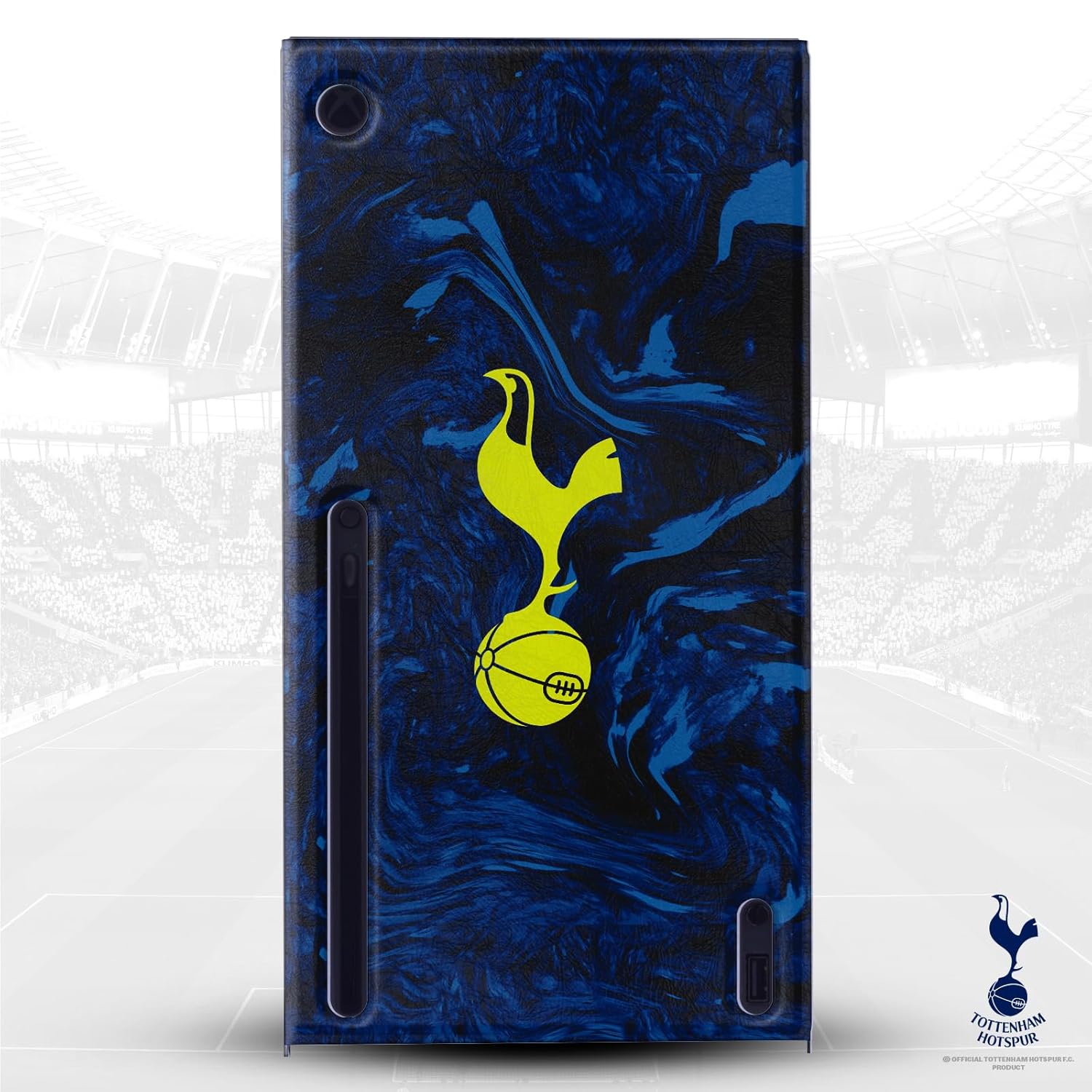 Head Case Designs Officially Licensed Tottenham Hotspur F.C. 2021/22 Away Kit Logo Art Game Console Wrap and Game Controller Skin Bundle Compatible With Xbox Series X