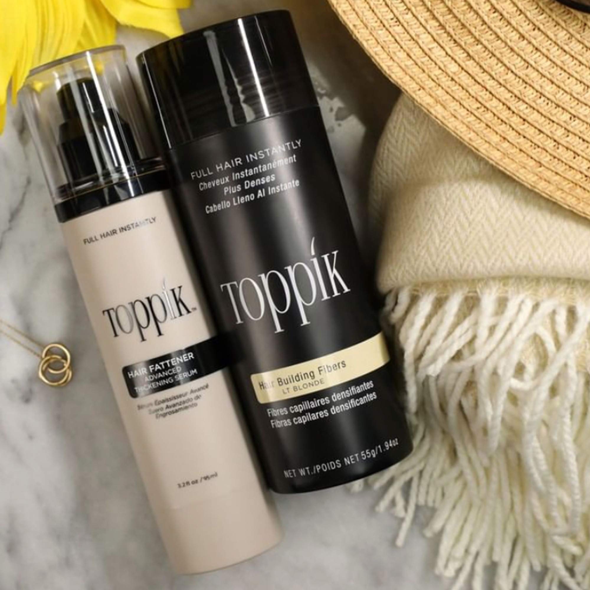 TOPPIK Hair Fattener Advanced Thickening Serum, 3.2 Fl Oz : Amazon.sg:  Beauty