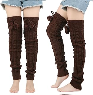 1 par de calcetines cálidos USB – Calcetines eléctricos – Calcetines térmicos por encima de la rodilla para senderismo, camping, esquí, pesca, moto y actividades completas