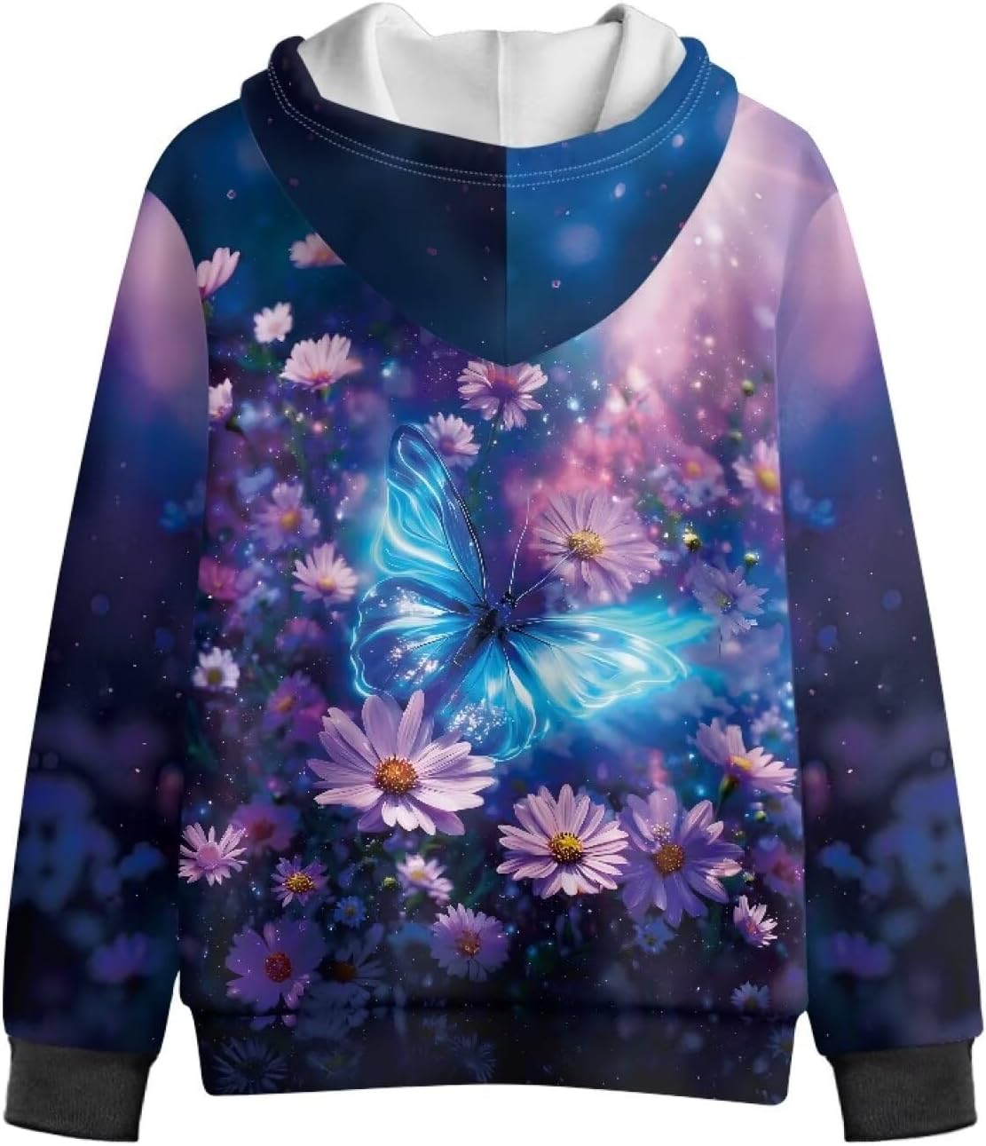 Cute Sweatshirts for Girls Fleece-Lined Full Zip Front Sweatshirt Fall Outfits Winter Clothes for Daily Life