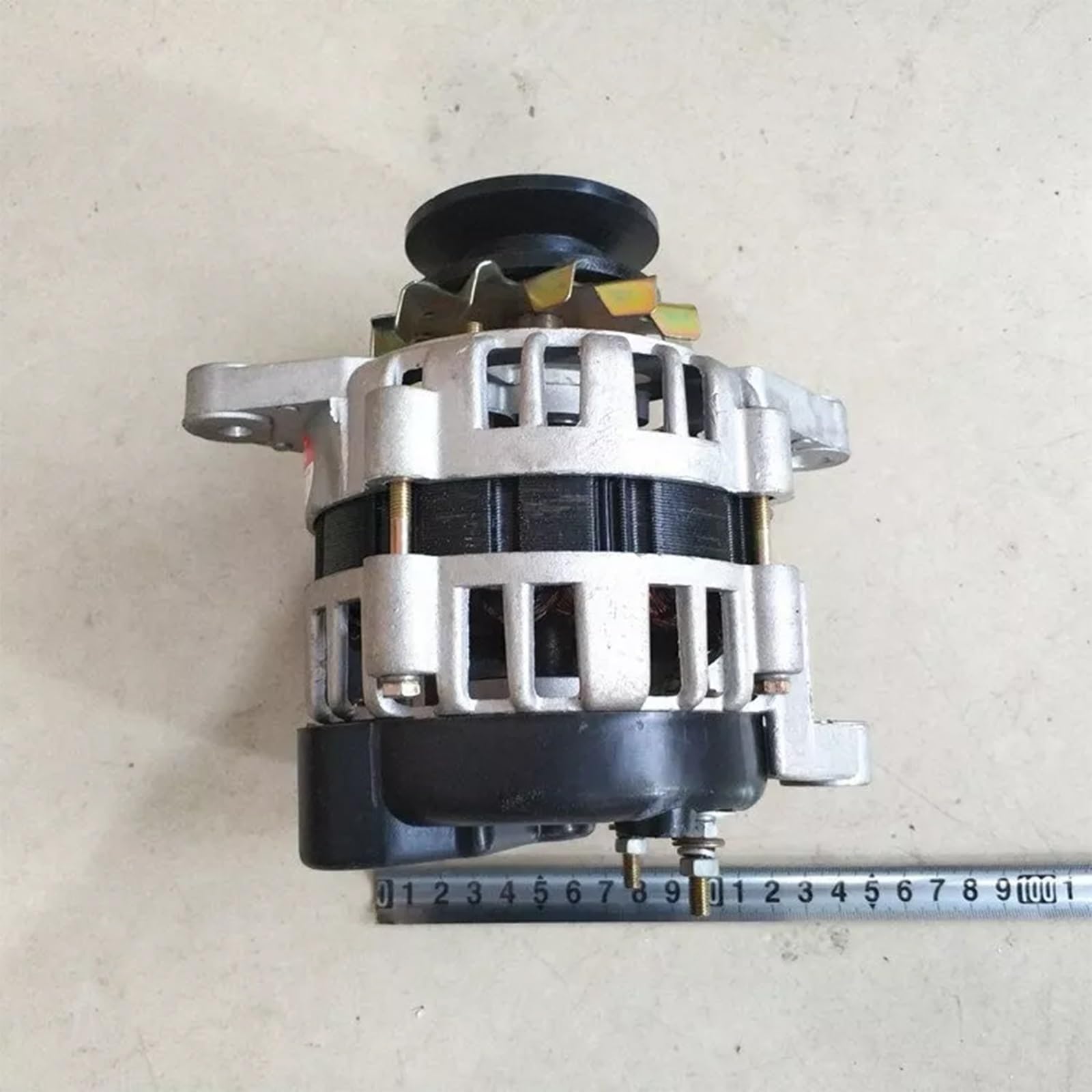 Alternador Doméstico Sin Escobillas De Imán Permanente De 220 V Y 2000 W, Generador De Polea De Alta Potencia Con Cable De Cobre Puro Y Estabilizador De Voltaje.