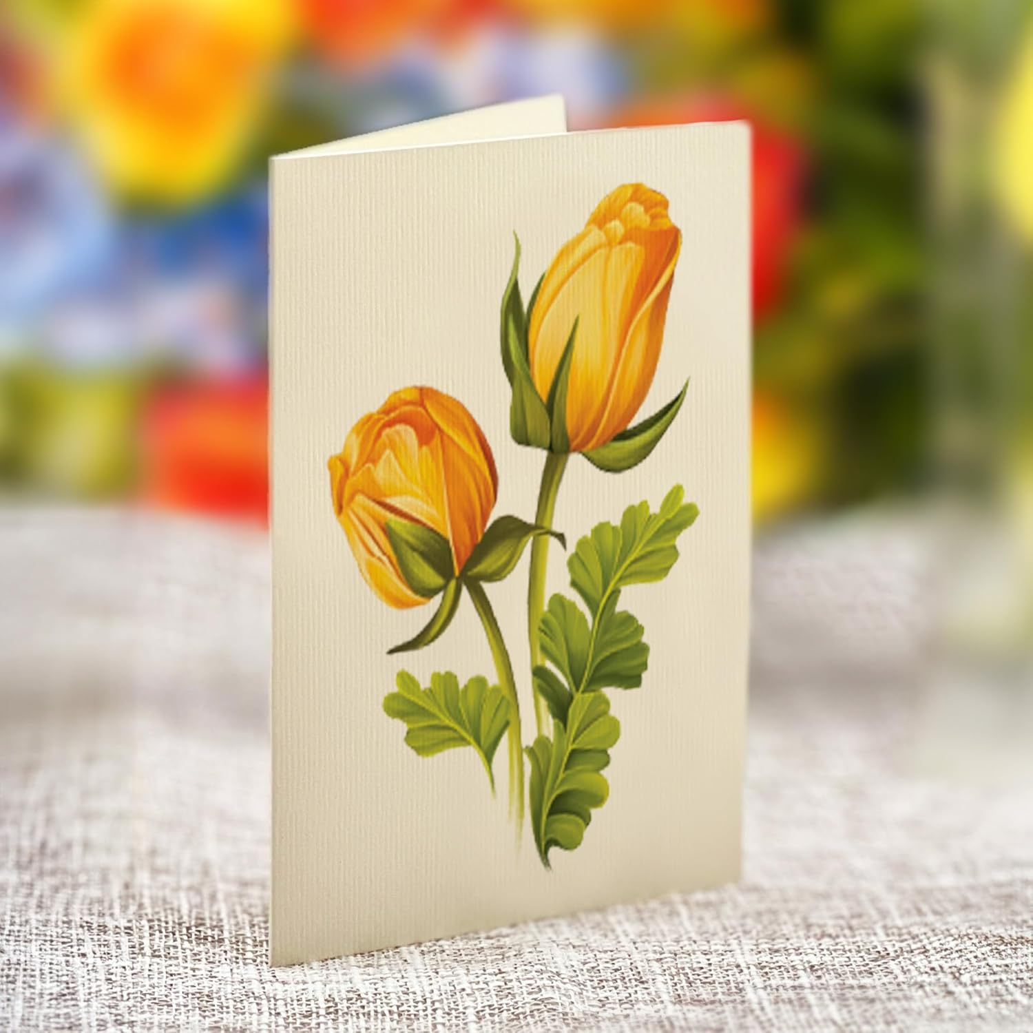 Freshcut Paper Pop Up Cards, Grande Sorbet Roses, 18 Inch Life Sized Forever Flower Bouquet 3D Popup Greeting Card, Birthday Cards, Thank You Card, Blank Notecard & Envelope