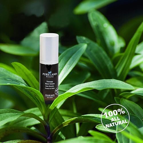 Miniatura 7 de Pureland Beauty Therapy Blow Cream - Tratamiento de reparación capilar sin enjuague, mascarilla hidratante para cuero cabelludo sensible y cabello