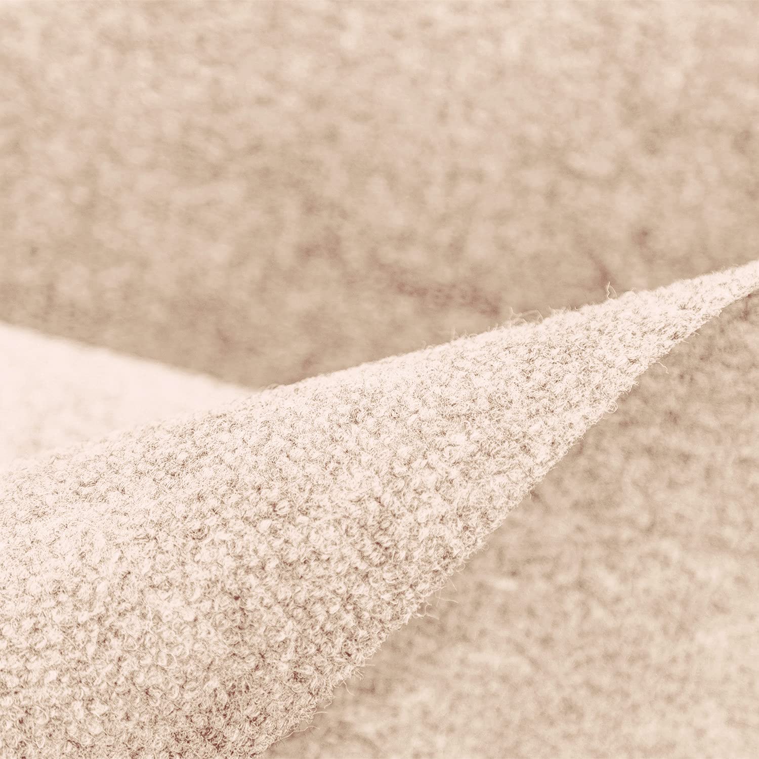 OLIVO.shop Tappeto per eventi, rotolo di tappeti, tappeto da matrimonio, cerimonia, festa, tappeto da esterno, passerella ROMOQU (avorio, 1 x 5 mt)