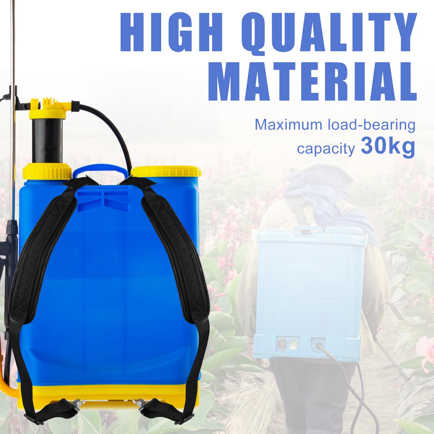 2uds Correas de Repuesto para Pulverizador de Mochila, Correas de Hombro Acolchadas para Pulverizador de Mochila para Chapin 60114 61800 63924 60124 la Mayoría de los Pulverizadores de Mochila