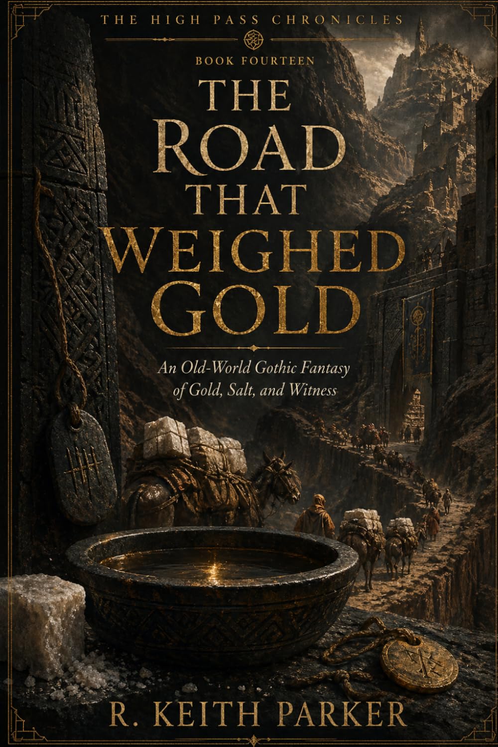 THE ROAD THAT WEIGHED GOLD: An Old-World Gothic Fantasy of Gold, Salt, and Witness (THE HIGH PASS CHRONICLES)