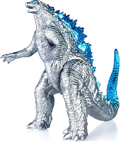 JAYKENIXO Nueva figura de acción de la película de dragón plateado, juguete de monstruo dragón, tamaño 7 pulgadas, bolsa de transporte incluida
