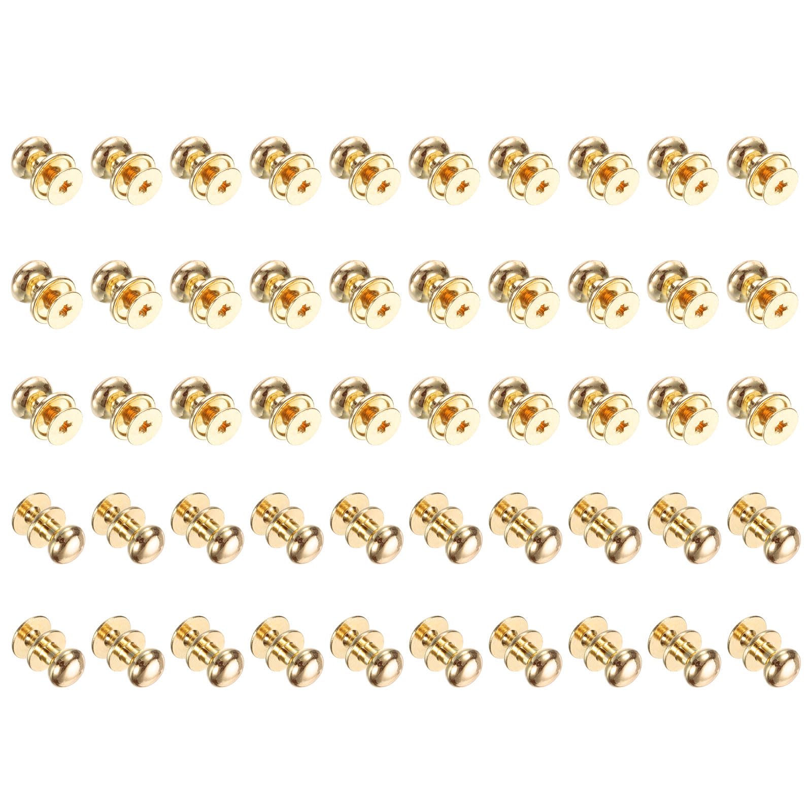 Boutons ronds 8 mm dorés pour relooker une boîte à bijoux ou un petit placard