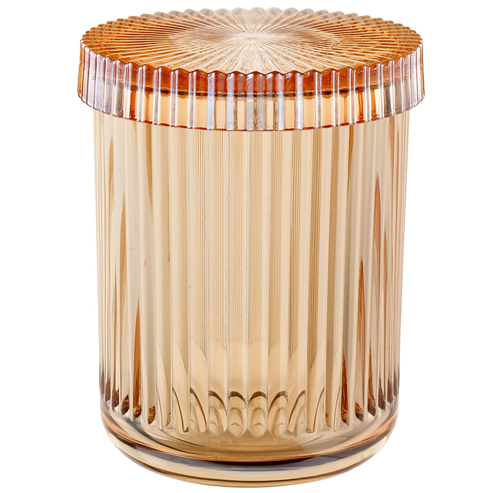 Glass Qtip Holder Jars - Apothecary Storage -12