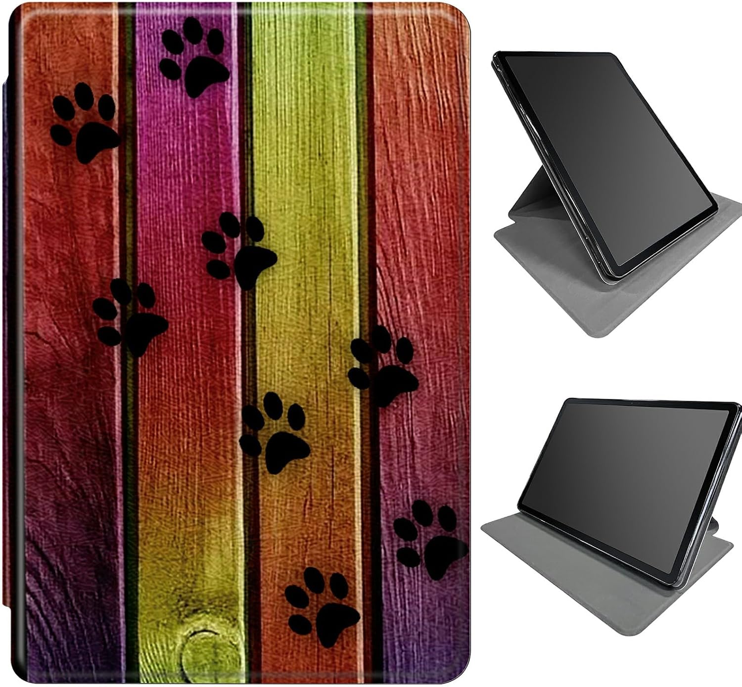 Custodia Usahitec Per IPad Mini 2 (2013) Con Supporto Rotante A 360&deg; E Smart Cover Magnetica