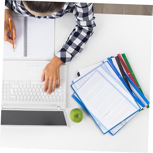 Miniatura 5 de NUOBESTY Billetes Bolsa de almacenamiento acordeón Colgador de pared Bolsa de archivo transparente Bolsa de archivo conveniente carpeta de archivo