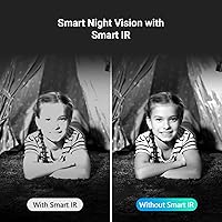 Vista 4 de EZVIZ C6N 3MP Indoor WiFi Pan & Tilt Camera, Motion Detection with H.265 Video Technology, Smart Tracking, Smart Night Vision, Two-Way Talk - White