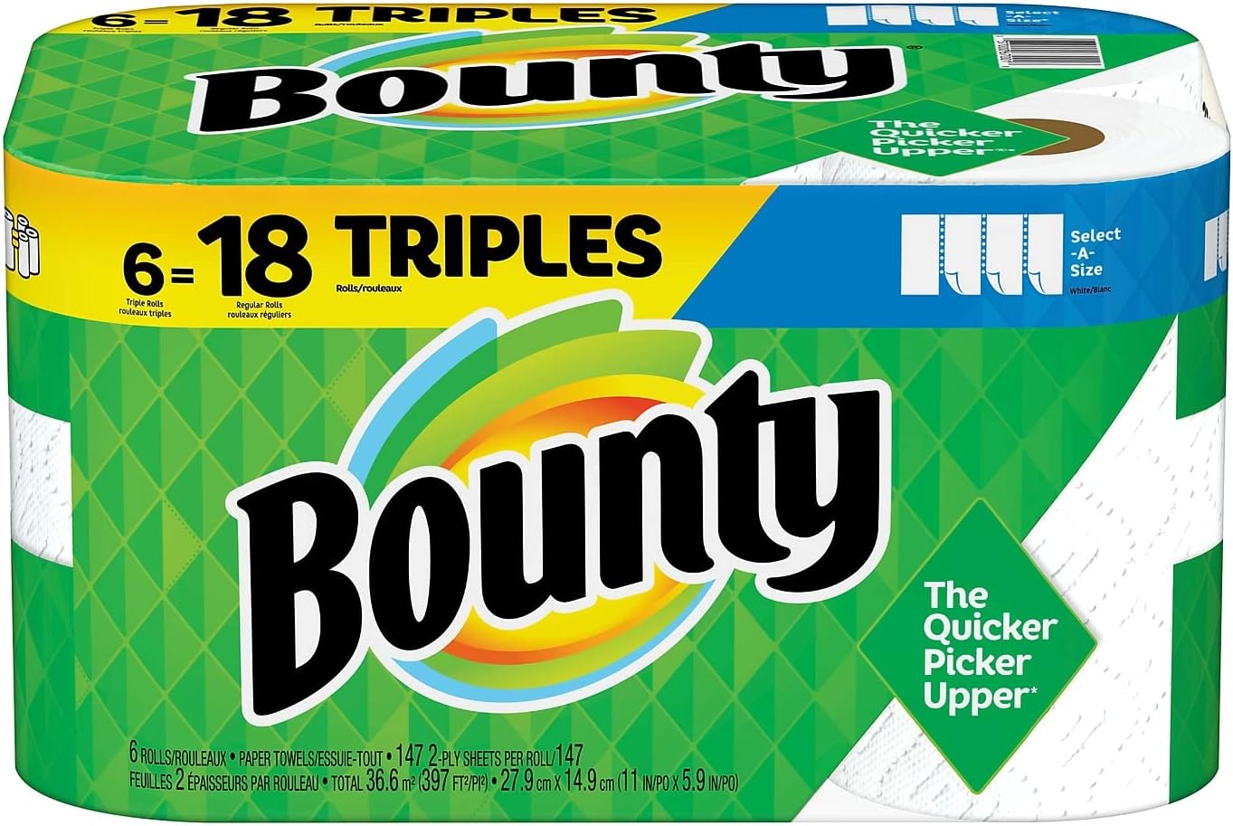 Bounty Towel,Trip RL,6PK