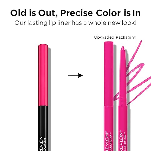 Miniatura 88 de REVLON - Delineador de labios con sacapuntas integrado, maquillaje, colores ricos de larga duración, aplicación suave, nude 630, 0.01 onzas