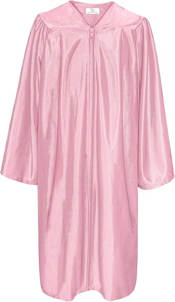 Happy Secret Unisex Shiny Graduation Gown for School Ceremony, Choir Robe for Church and Pulpit