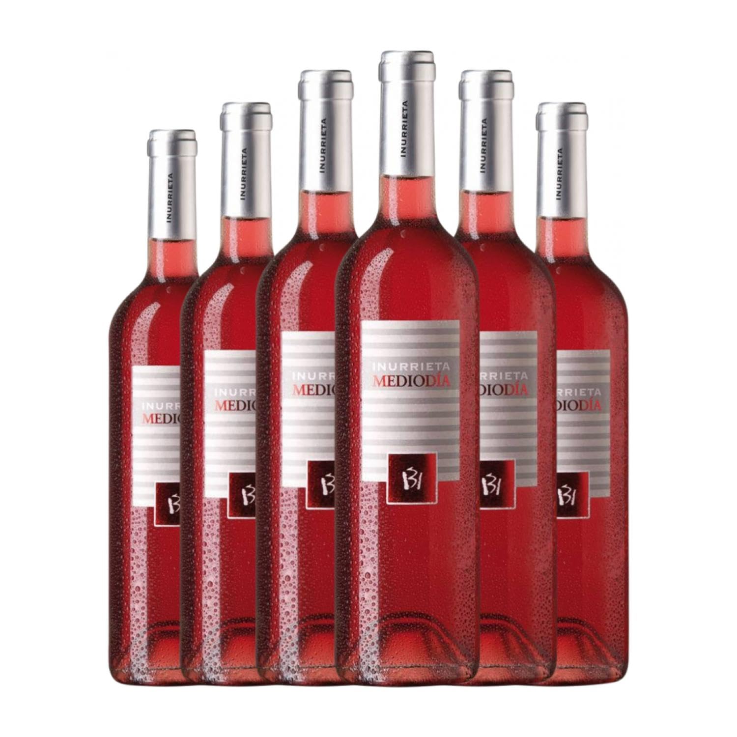 Inurrieta Mediodía Rosado Garnacha Navarra 75 cl Vino rosado (Caja de 6 Botellas de 75 cl)