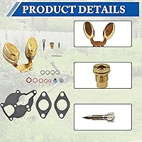 Vista 4 de WFLNHB Kit de carburador de repuesto para motor Wisconsin VH4D VHD TJD sustituye a LQ39