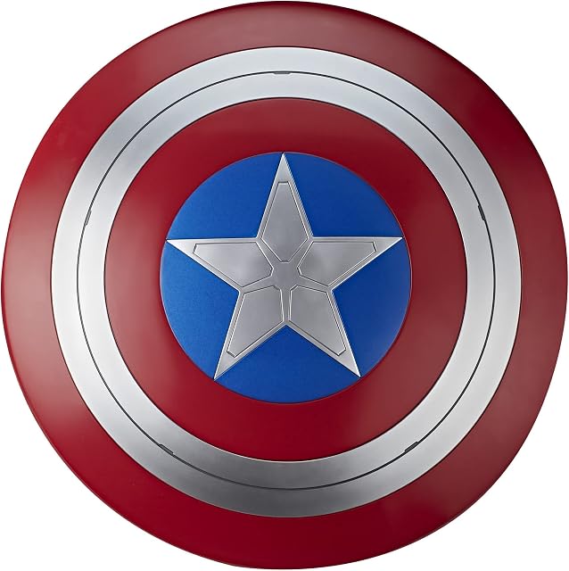 Marvel Legends Captain America Shield Collectible Roleplay Item