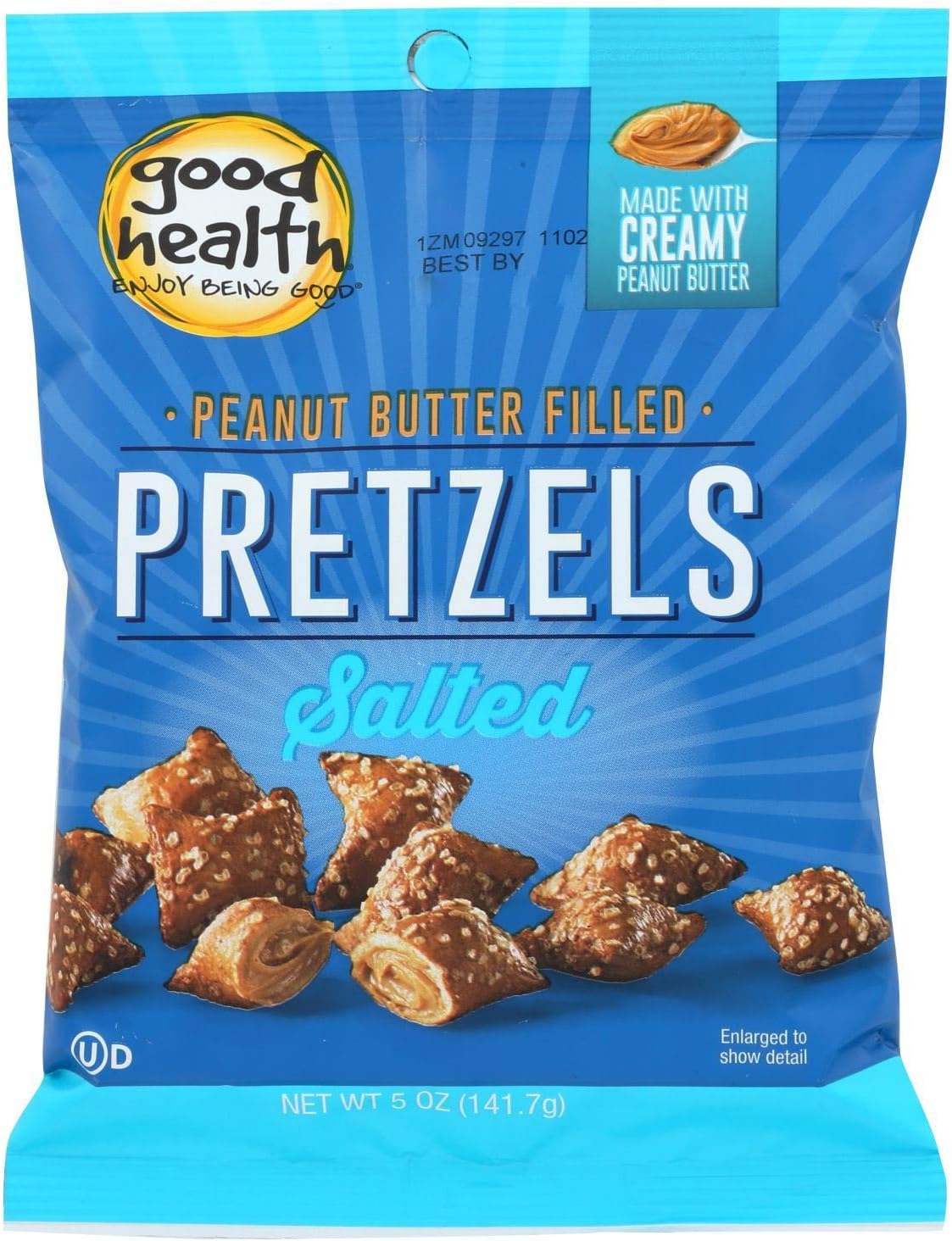 Peanut Butter Pretzels Salted 5 Ounces (Case of 12)