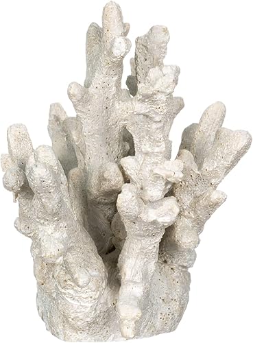 Miniatura 3 de Nautical Crush Trading Decoración de coral blanco, decoración para el hogar de playa, decoración de arrecife de coral sintético, 6.5 x 5 x 5.5