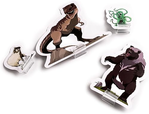 Miniatura 8 de Hexers Bestias monstruo y animales DM Starter Set plano 2D Miniaturas para juegos de mesa Compatible con Dungeons and Dragons D&D DND Pathfinder RPG