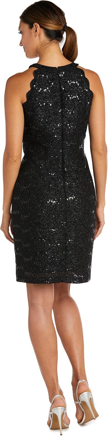 NIGHTWAY Womens Charming Lace Dress - Image 2