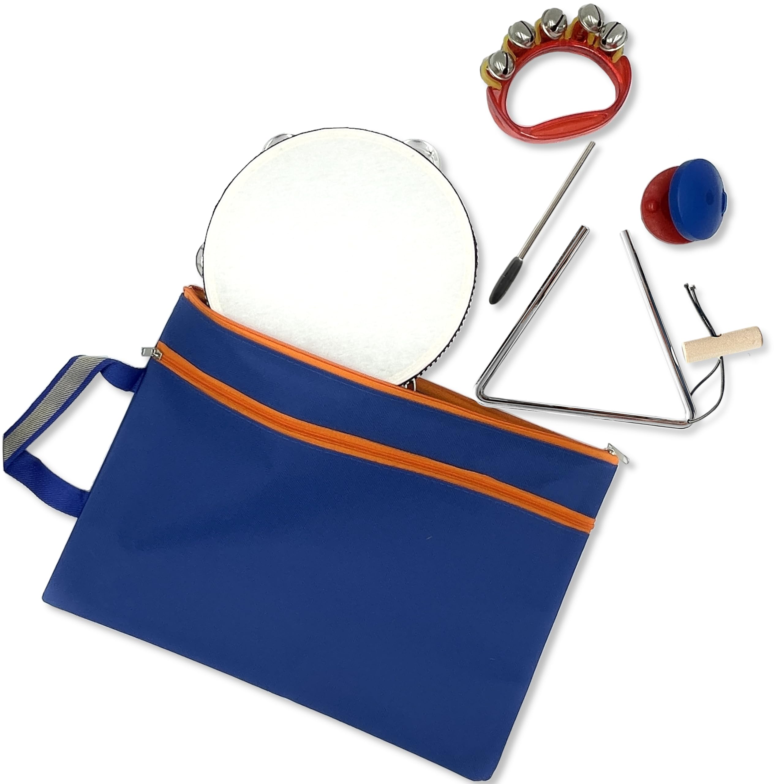 Amazon.co.jp: Flatland 楽器セット タンバリン 鈴 トライアングル