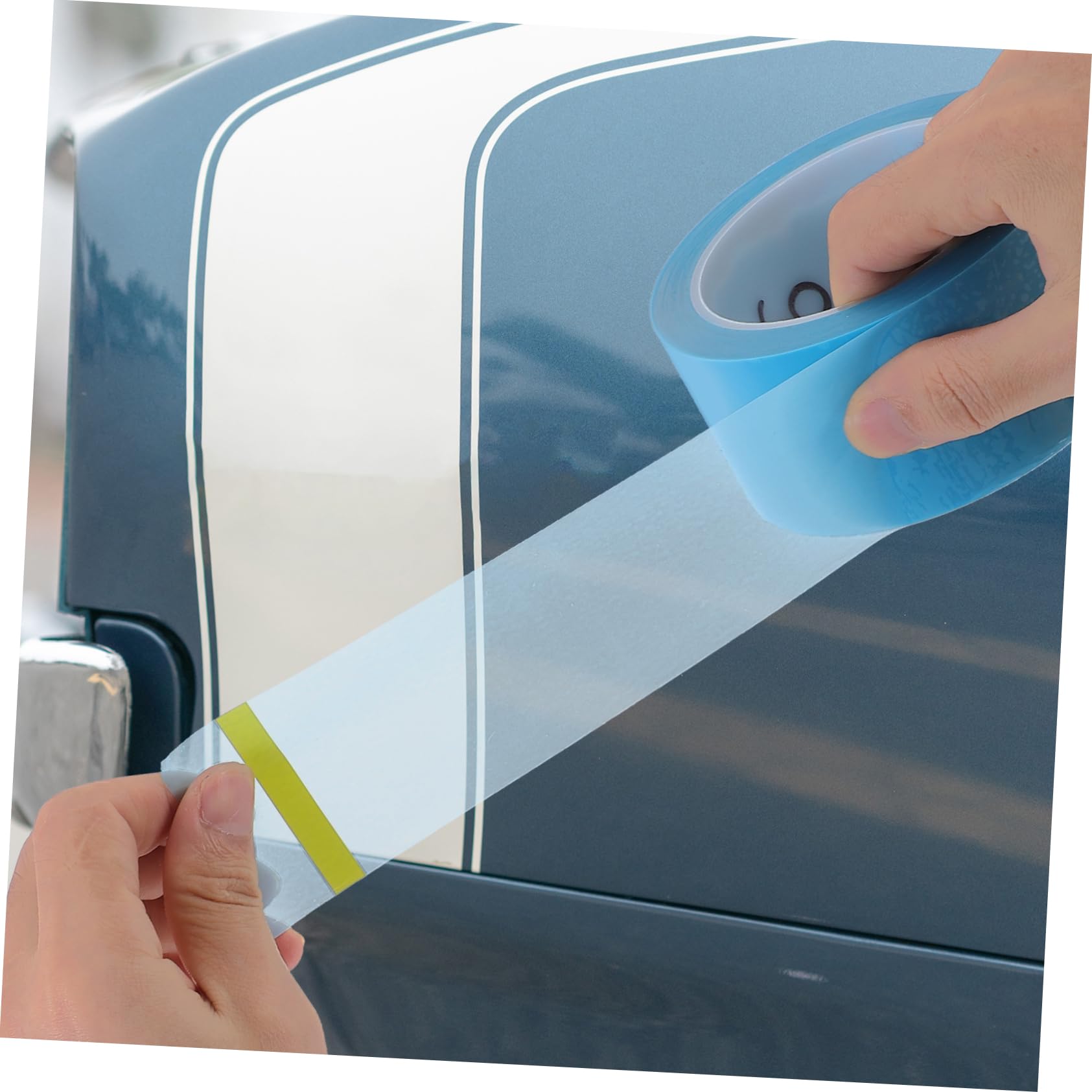 Ruban de Masquage Pet pour Peinture Auto, 5 Rouleaux, 0, 06 Mm