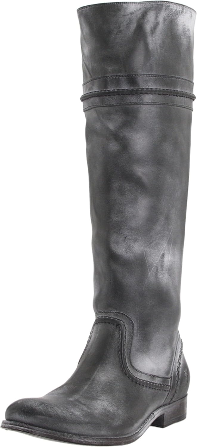 Amazon.com | FRYE Women's Melissa Trapunto Knee-High Boot | Knee-High