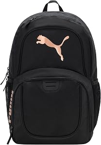 PUMA unisex-adult Contender Backpack with Laptop Sleeve, Item Organizer & Media Pocket